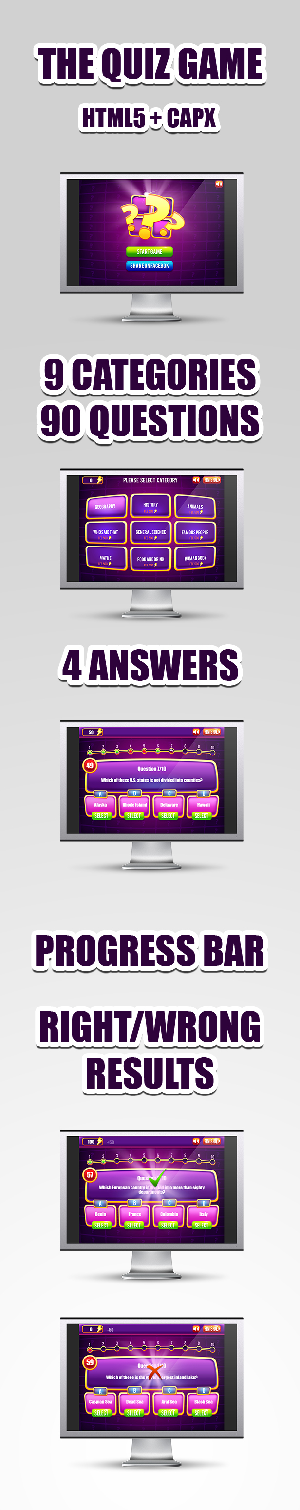 The Quiz Game - HTML5 & Capx - 2